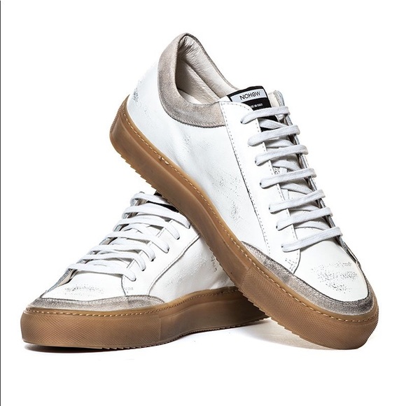nohow 009 sneakers in off white
